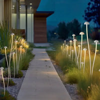 Outdoor Landscape Lighting LED 12V Low Voltage CDPA71 4x/8x/12x Package Mushroom Aluminum 3000K Warm White Integrated LED 12V Low Voltage Path Light