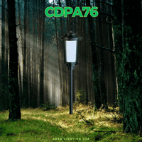 Outdoor Landscape Lighting LED 12V Low Voltage CDPA76 Heavy Duty Cast Aluminum 12V Low Voltage 1.7W Integrated Tiki Torch Flame Fire Effect LED Outdoor Landscape 2200K Tall Path Light