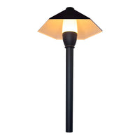 Outdoor Landscape Lighting LED 12V Low Voltage CDPA78 3W 12V AC/DC Low Voltage Hexagon Umbrella Hat 5CCT Integrated LED Aluminum Path Light