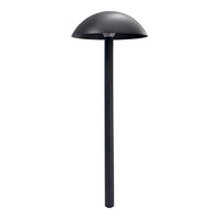 Outdoor Landscape Lighting LED 12V Low Voltage CDPA80 5W 12V AC/DC Low Voltage Dome Mushroom Hat 3000K Integrated LED Aluminum Path Light
