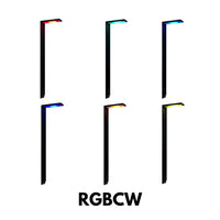 Outdoor Landscape Lighting LED 12V Low Voltage CDPSR58 Wi-Fi Smart RGBCW 3W Stainless Steel Directional Pathway Light 12V Low Voltage LED Bollard Landscape Lighting