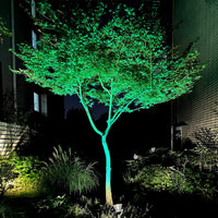 Outdoor Landscape Lighting LED 12V Low Voltage CDRA95 4x/8x/12x Package 10W 12V Low Voltage LED Smart Wi-Fi RGBW Wide Beam Directional Outdoor Landscape Aluminum Spotlight
