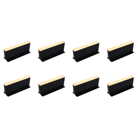 Outdoor Landscape Lighting LED 12V Low Voltage CRG32 4x/8x/12x Package Paver Well Light - Heavy Duty Cast Aluminum, IP65 2W AC/DC 12V Low Voltage COB 3000K 8 Pack