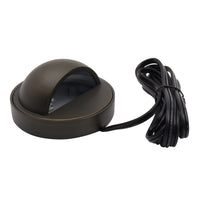 Outdoor Landscape Lighting LED 12V Low Voltage DL01B with G4 3W 2700K 4x/8x/12x Package Solid Brass Round Surface Mount Deck Light Low Voltage Landscape Lighting