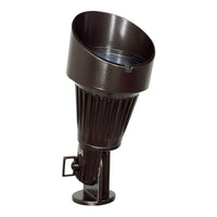 Outdoor Landscape Lighting LED 12V Low Voltage DL02 12V Low Voltage LED Landscape Spotlight | Waterproof Aluminum Outdoor Directional Light with MR16 Socket