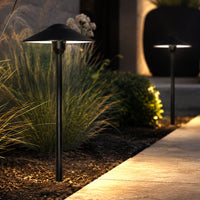 Outdoor Landscape Lighting LED 12V Low Voltage DL03 12V AC/DC Aluminum Low Voltage Landscape Lighting Mushroom Path Light G4 Socket