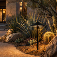 Outdoor Landscape Lighting LED 12V Low Voltage DL03 12V AC/DC Aluminum Low Voltage Landscape Lighting Mushroom Path Light G4 Socket