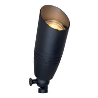 Outdoor Landscape Lighting LED 12V Low Voltage DL05 4x/8x/12x Package 12V Low Voltage LED Smooth Bullet Directional Outdoor Aluminum Spotlight with MR16 5W 3000K Bulb