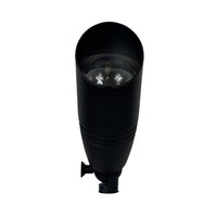 Outdoor Landscape Lighting LED 12V Low Voltage DL05R 8W RGBCW Cast Aluminum 12V AC/DC Low Voltage Integrated LED Smooth Bullet Directional Outdoor Spotlight IP65