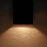 Outdoor Landscape Lighting LED 12V Low Voltage DLA06 6-Pack 2W Low Voltage 2700K/3000K Warm White Integrated LED Outdoor Deck Down Lights Package, 12V LED Step Patio Landscape Lights