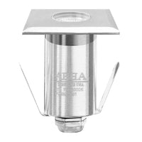 Outdoor Landscape Lighting LED 12V Low Voltage DMS52 3W COB LED 12V Low Voltage Square Top Stainless Steel Waterproof In-Ground Landscape Well Light Stainless Steel