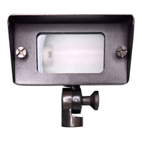 Outdoor Landscape Lighting LED 12V Low Voltage FPB01 4x/8x/12x Package Brass Rectangular LED Directional Floodlight Adjustable Lighting 12V Low Voltage with G4 3W 3000K Bulb