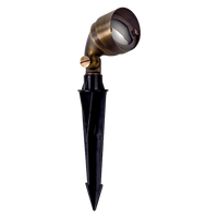 Outdoor Landscape Lighting LED 12V Low Voltage FPB03 Brass Oval LED Directional Floodlight Adjustable Lighting 12V Low Voltage G4 Socket