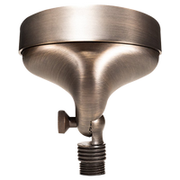 Outdoor Landscape Lighting LED 12V Low Voltage FPB03 4x/8x/12x Package Brass Oval LED Directional Floodlight Adjustable Lighting 12V Low Voltage with G4 3W 3000K Bulb