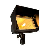 Outdoor Landscape Lighting LED 12V Low Voltage FPB05 Cast Brass Rectangular LED 12V Low Voltage Directional Floodlight Adjustable Landscape Lighting MR16 Socket