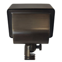 Outdoor Landscape Lighting LED 12V Low Voltage FPBCC05 Cast Brass 3CCT Adjustable 3W-10W Rectangular Built-In LED Flood Light 12V Low Voltage Floodlight Fixture