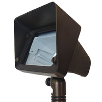 Outdoor Landscape Lighting LED 12V Low Voltage FPB05 Cast Brass Rectangular LED 12V Low Voltage Directional Floodlight Adjustable Landscape Lighting MR16 Socket