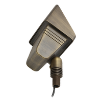 Outdoor Landscape Lighting LED 12V Low Voltage FPB05 Cast Brass Rectangular LED 12V Low Voltage Directional Floodlight Adjustable Landscape Lighting MR16 Socket