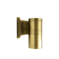 Outdoor Landscape Lighting LED 12V Low Voltage SCSP04 Teide Sconce Brass Finish Down Light Low Voltage Outdoor Lighting Antique Brass