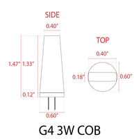Outdoor Landscape Lighting LED 12V Low Voltage G4 2W/3W Bi Pin Non-Dimmable LED Capsule 12V Low Voltage Bulb Energy Efficient Light IP65 Waterproof