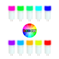 Outdoor Landscape Lighting LED 12V Low Voltage 2W G4 RGBCW Smart Wi-Fi 12V Low Voltage LED Light Bulbs Dimmable Energy Saving