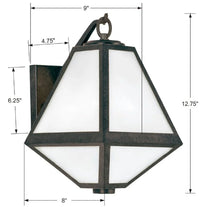 Outdoor Landscape Lighting LED 12V Low Voltage Brian Patrick Flynn Glacier 1 Light Outdoor Sconce 8