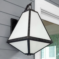 Outdoor Landscape Lighting LED 12V Low Voltage Brian Patrick Flynn Glacier 3 Light Outdoor Sconce 14