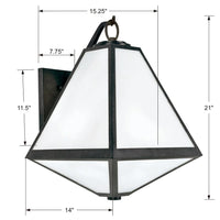 Outdoor Landscape Lighting LED 12V Low Voltage Brian Patrick Flynn Glacier 3 Light Outdoor Sconce 14