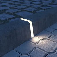 Outdoor Landscape Lighting LED 12V Low Voltage CRG34 3.9″x 1.37″x 7.8″ Paver Well Light - Heavy Duty Cast Aluminum, IP65 3.5W 3000K AC/DC 12V Low Voltage COB