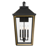 Outdoor Landscape Lighting LED 12V Low Voltage Hawkins 4 Light Outdoor Sconce 15