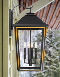 Outdoor Landscape Lighting LED 12V Low Voltage Hawkins 4 Light Outdoor Sconce 15