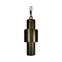 Outdoor Landscape Lighting LED 12V Low Voltage HLB02 LED 12V Low Voltage Brass Cylinder Pendant Light Hanging Downlight Fixture