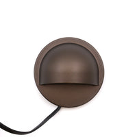 Outdoor Landscape Lighting LED 12V Low Voltage IDL02 4x/8x/12x Package Aluminum Round Surface Mount 2700K Warm White Integrated LED Deck Light Low Voltage Landscape Lighting