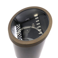 Outdoor Landscape Lighting LED 12V Low Voltage IGL06B PAR36 PVC and Solid Brass Bevel Top In-Ground Well Light Low Voltage Landscape Lighting