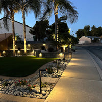 Outdoor Landscape Lighting LED 12V Low Voltage BPLP03 Aspen Brass Path Light Low Voltage Outdoor Lighting