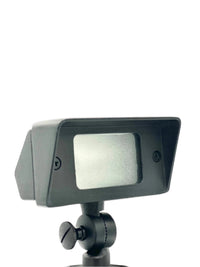 Outdoor Landscape Lighting LED 12V Low Voltage FLBP01 Tulay Black Brass Squared Flood Light 4x/8x/12x G4 2W Dimmable 2700K Package Low Voltage Landscape Lighting