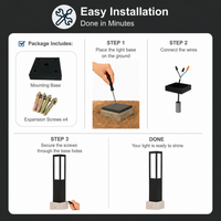 Outdoor Landscape Lighting LED 12V Low Voltage CPLA15 DC12V Low Voltage Integrated 10W 15