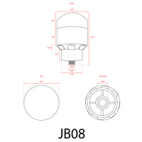 Outdoor Landscape Lighting LED 12V Low Voltage JB08 Low Voltage Junction Box Multi Zone Central Hub