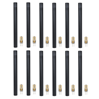 Outdoor Landscape Lighting LED 12V Low Voltage KL311 4x/8x/12x Package 12V G4 3W 2700K LED AC/DC Aluminum Low Voltage Landscape Bollard Lighting Path Light Black 12 Pack