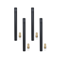 Outdoor Landscape Lighting LED 12V Low Voltage KL311 4x/8x/12x Package 12V G4 3W 2700K LED AC/DC Aluminum Low Voltage Landscape Bollard Lighting Path Light Black 4 Pack