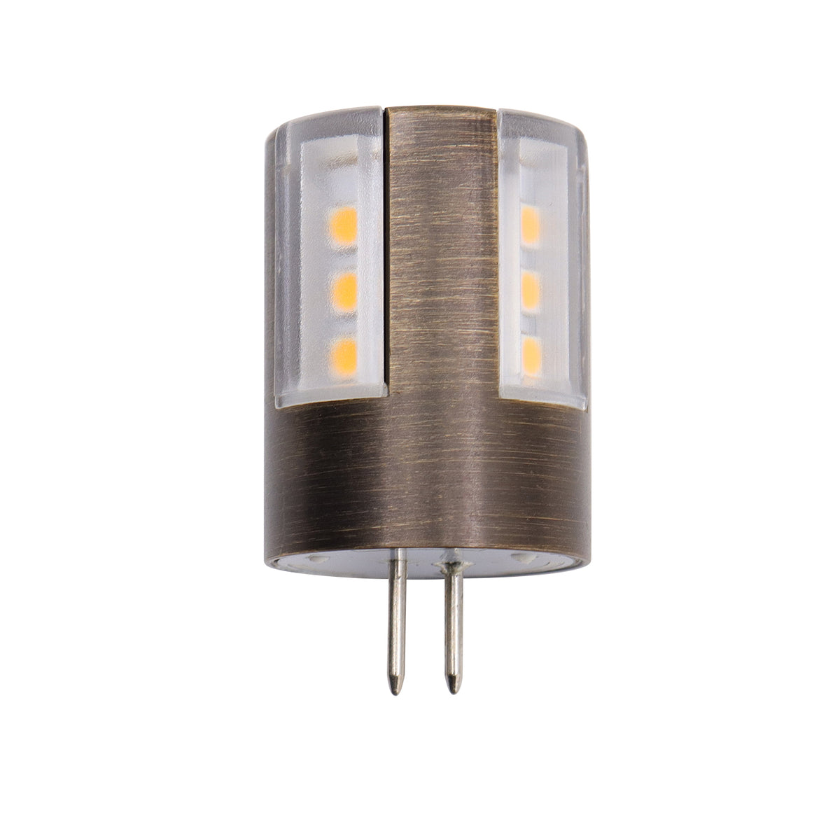 Outdoor Landscape Lighting LED 12V Low Voltage G4 2W/3W/4W 2700K/3000K Brass Bi Pin LED 12V Bulb Energy Efficient Light IP65 Waterproof (LL4B) 2700K Soft White