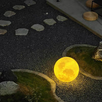 Outdoor Landscape Lighting LED 12V Low Voltage 3D Moon Indoor & Outdoor Floor Lamp 1-pack