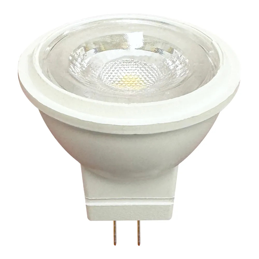 Outdoor Landscape Lighting LED 12V Low Voltage MR11 2.5W 12V Low Voltage AC/DC LED 38° Beam Outdoor Landscape Light Bulbs Energy Saving IP65 Waterproof