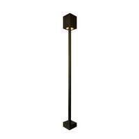 Outdoor Landscape Lighting LED 12V Low Voltage PLB23 4x/8x/12x Package Cast Brass Path and Area Light LED 12V Low Voltage Pathway Outdoor Lighting Landscape Fixture with G4 3W 3000K Bulb