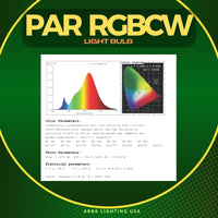 Outdoor Landscape Lighting LED 12V Low Voltage PAR36 12V 12W LED RGB + Tunable 2700K-5000K, 12W, Smartphone Controlled, Dimmable, W-Fi Controlled IP67 Waterproof Low Voltage Bulbs