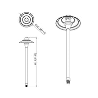 Outdoor Landscape Lighting LED 12V Low Voltage PL44B with G4 3W 2700K 4x/8x/12x Package Solid Brass Medium Mushroom Hat Path Light - Light Bronze Finish Low Voltage Landscape Lighting
