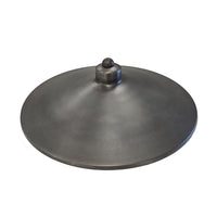 Outdoor Landscape Lighting LED 12V Low Voltage PL79B with G4 3W 2700K 4x/8x/12x Package Solid Brass Large Mushroom Hat Path Light - Light Bronze Finish Low Voltage Landscape Lighting