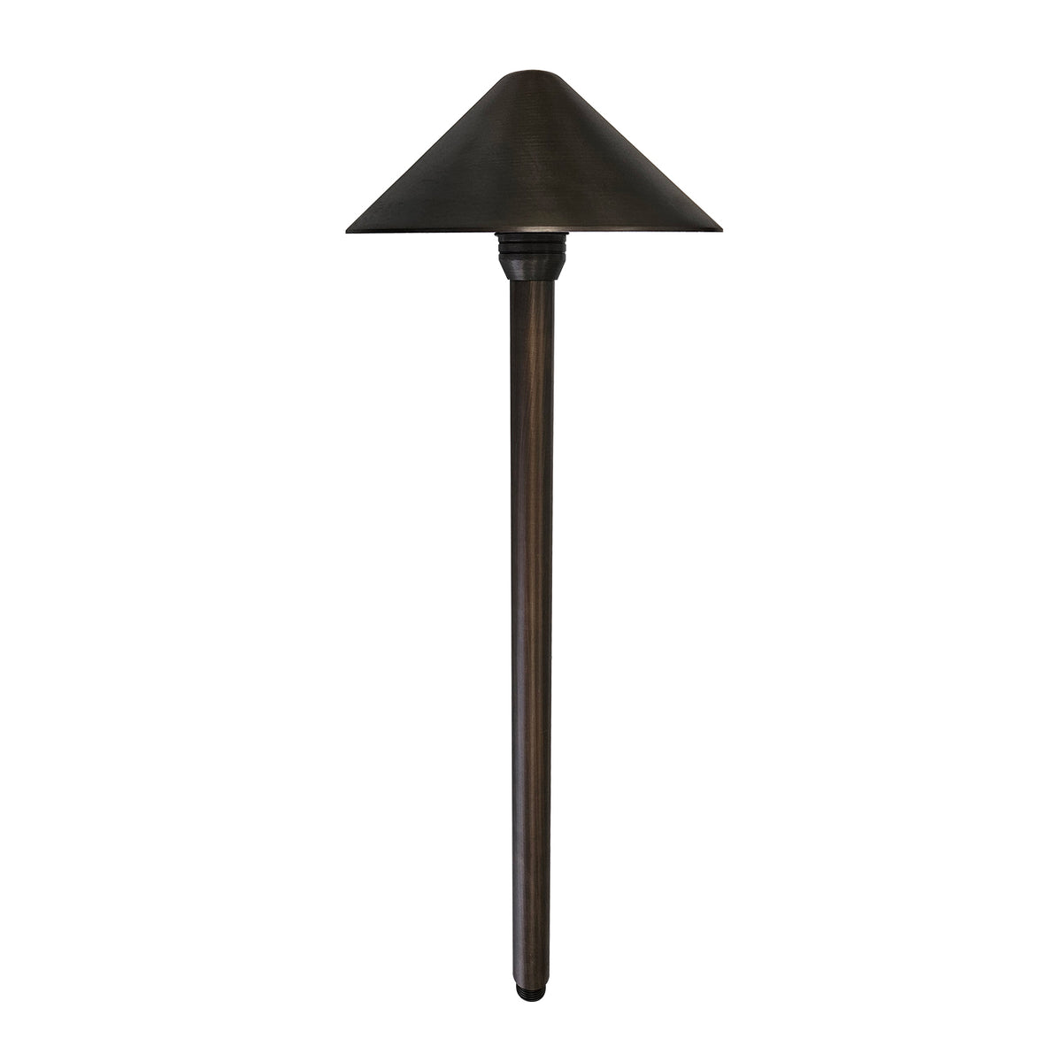 Outdoor Landscape Lighting LED 12V Low Voltage PL81B with G4 3W 3000K 4x/8x/12x Package Solid Brass Mushroom Hat Path Light - Light Bronze Finish Low Voltage Landscape Lighting