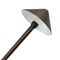 Outdoor Landscape Lighting LED 12V Low Voltage PL81B with G4 3W 3000K 4x/8x/12x Package Solid Brass Mushroom Hat Path Light - Light Bronze Finish Low Voltage Landscape Lighting
