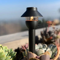 Outdoor Landscape Lighting LED 12V Low Voltage PLB01 G4 Snub 12V Low Voltage Heavy Duty Cast Brass Outdoor LED Pathway Light G4 Socket